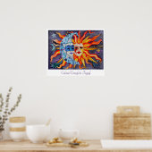 Poster Comédie céleste et tragédie (Cuisine)