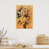 Poster Comédie de Pantomime 1891 par Jules Chéret (Cuisine)