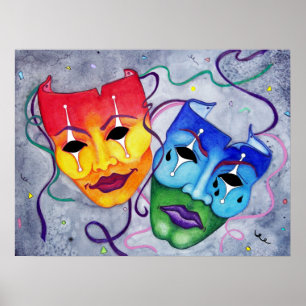 Poster Comédie et tragédie