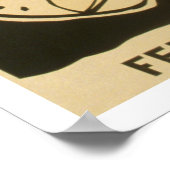 Poster Comédie théâtrale fédérale 1938 WPA (Coin)