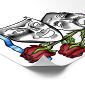 Poster Comédie/Tragédie (Coin)