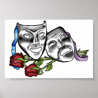 Poster Comédie/Tragédie