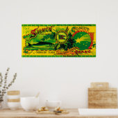 Poster Comet Saumon Can LabelChignik Bay, AK (Cuisine)