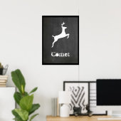 Poster Comète (Bureau à domicile)
