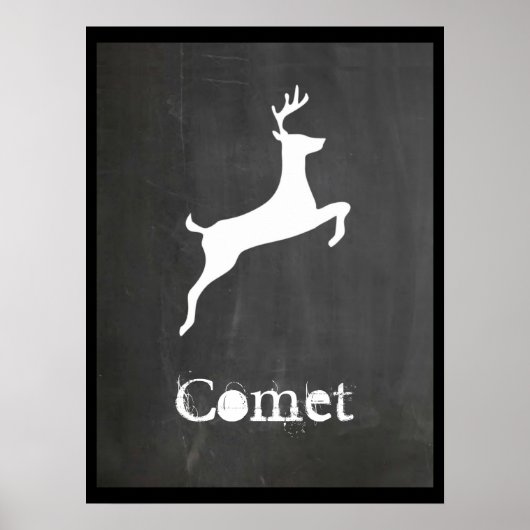 Poster Comète (Devant)