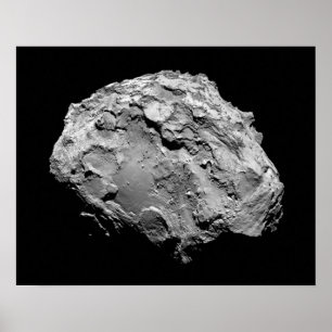 Poster Comète 67P Tchourioumov-Guérassimenko Mission Rose