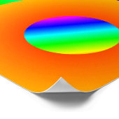 Poster Comète Abstraite (Coin)