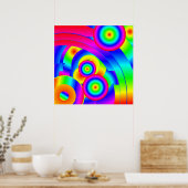 Poster Comète Abstraite (Cuisine)