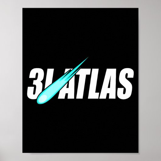 Poster Comète intersidérale 3i_atlas (Devant)