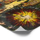 Poster Comic classique de l'avant-guerre atomique (Coin)