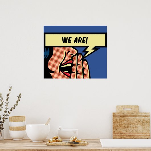 POSTER COMIC DE L'ÉTAT DE PENN (Cuisine)