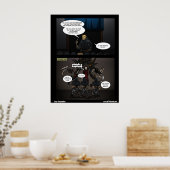 Poster Comic : La peur (Cuisine)