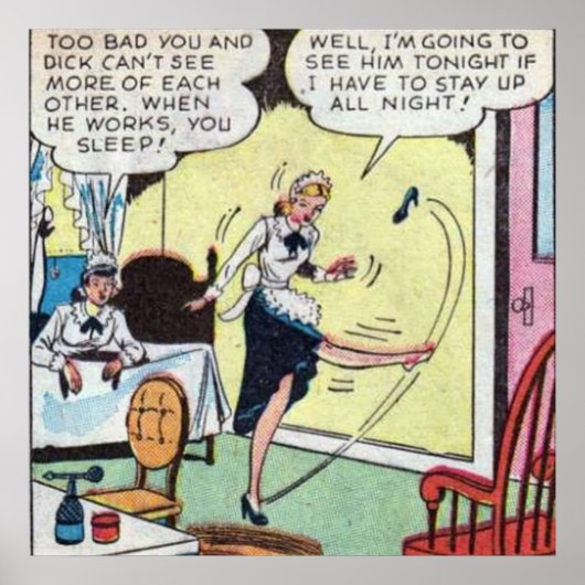 Poster Comic vintage classique (Devant)