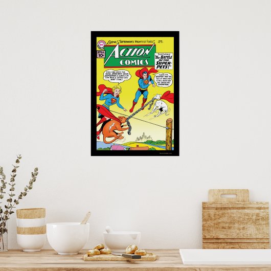 Poster Comics d'action #277 (Cuisine)