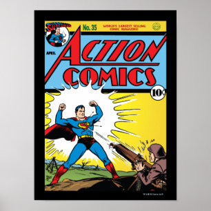 Poster Comics d'action #35