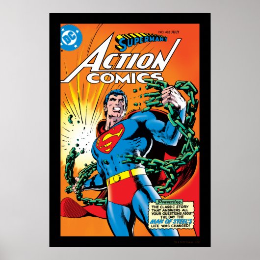 Poster Comics d'action #485 (Devant)