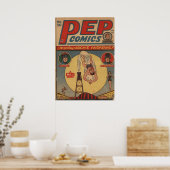 Poster Comics Pep 50 1944 (Cuisine)