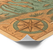 Poster Comique de survie des trous d'eau rétrécie (Coin)