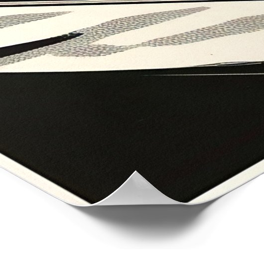 Poster comique des années 1950 (Coin)