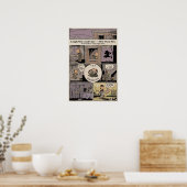 Poster Comique du dimanche n° 1 (Cuisine)