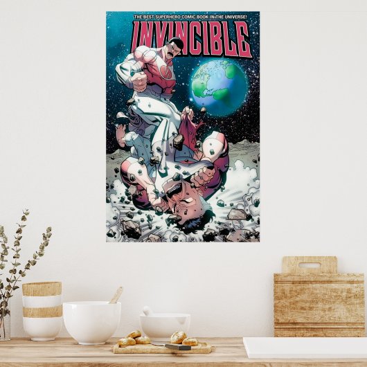 Poster comique invincible (Cuisine)