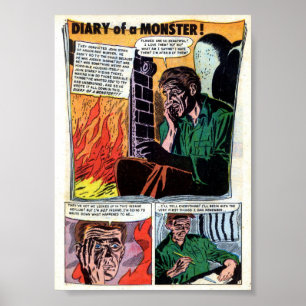 Poster Comique vintage