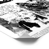 Poster Comique vintage (Coin)