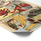 Poster Comique vintage (Coin)