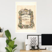 Poster Comité de Vigilance de San Francisco (1825A) (Bureau à domicile)