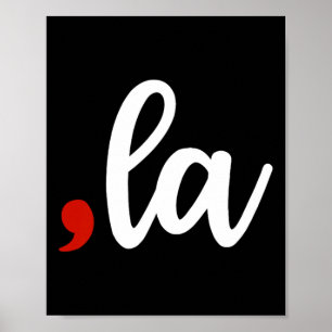 Poster Comma La Kamala 2024 Comma féminin La 1