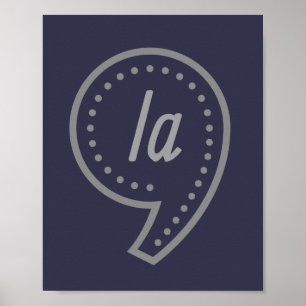 Poster Comma la Kamala Harris