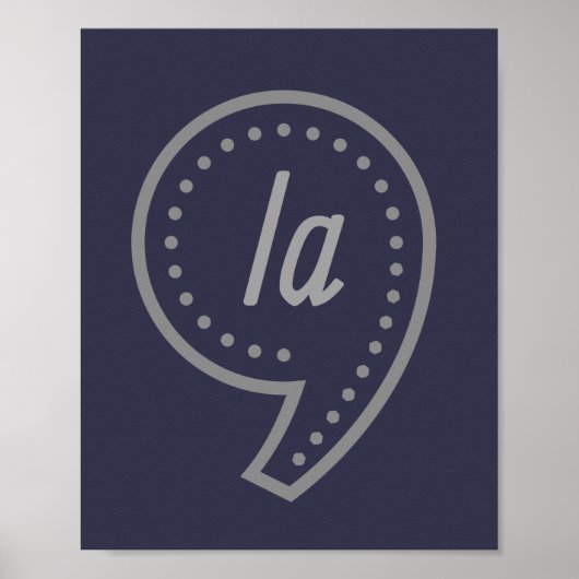 Poster Comma la Kamala Harris (Devant)