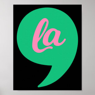 Poster Comma La Kamala Harris 2022 - Costum électoral