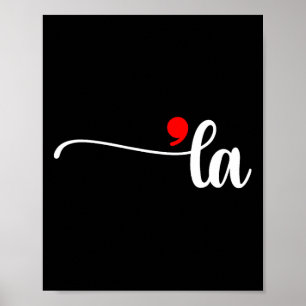 Poster Comma La Kamala Harris Ponctuation La Election Vot