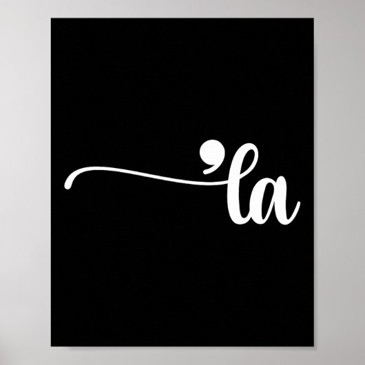 Poster Comma La Kamala Harris Ponctuation La Election Vot (Devant)