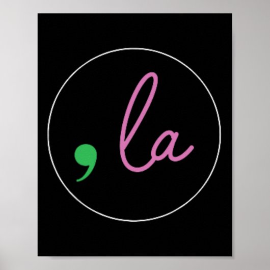 Poster Comma La Kamala Harris Pour L'Élection De Présiden (Devant)