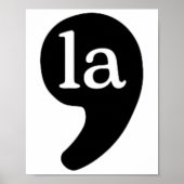 Poster Comma La Kamala Harris Pour Président 2024 (Devant)