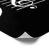 Poster Comma La Music Notes Kamala Harris Music Teacher E (Coin)