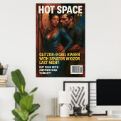 Poster Commandant Gail Kween | Rendez-vous Glamour Drame (Bureau à domicile)