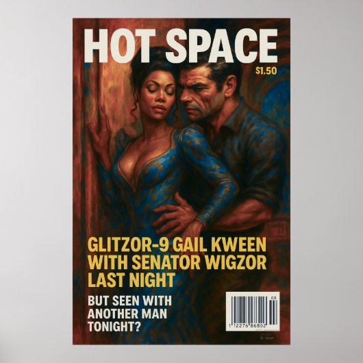 Poster Commandant Gail Kween | Rendez-vous Glamour Drame (Devant)