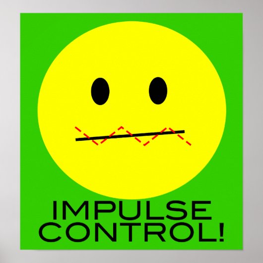 Poster 'commande d'impulsion FACE IMPRIMER (Devant)