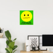 Poster 'commande d'impulsion FACE IMPRIMER (Bureau à domicile)