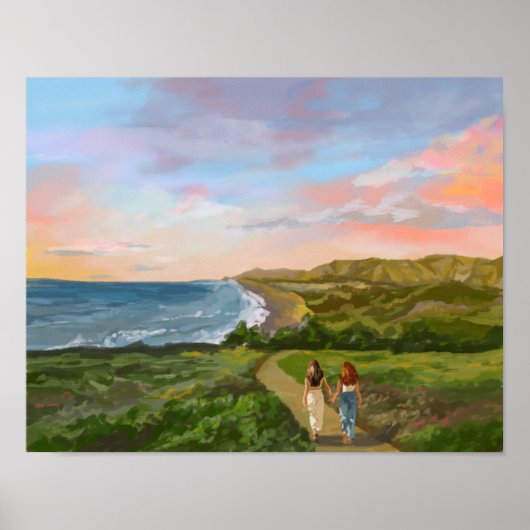 Poster Commande personnalisée (Devant)