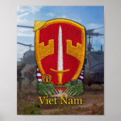 Poster Commandement de l'aide militaire Vietnam MACV (Devant)