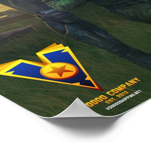 Poster " Commandement supérieur " (Coin)