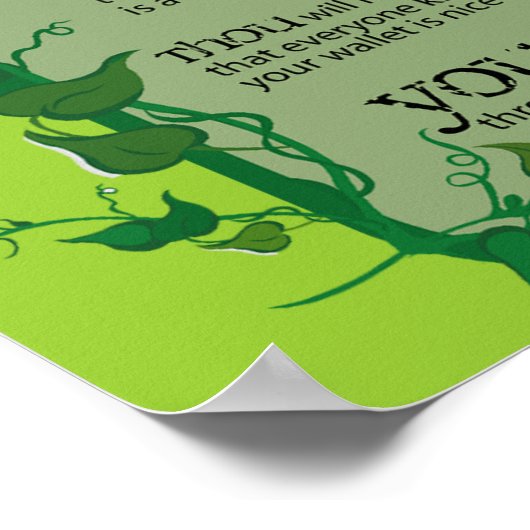 Poster Commandements français de Bulldog (Coin)