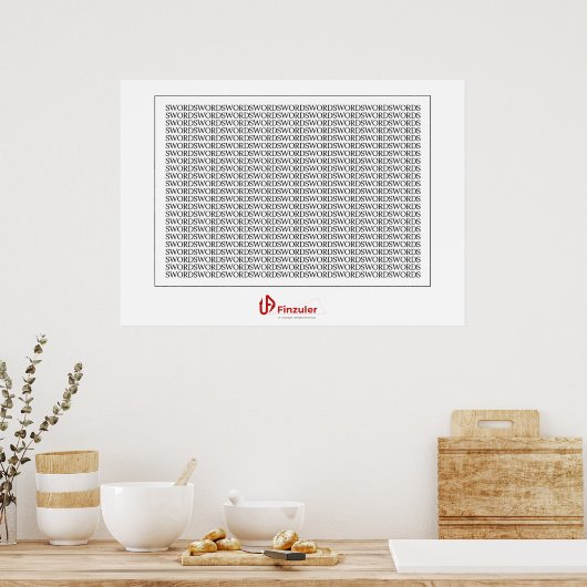 POSTER COMMANDER À NOUVEAU (Cuisine)