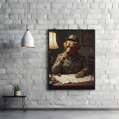 Poster Commandes à mâcher, miettes et questions de confia