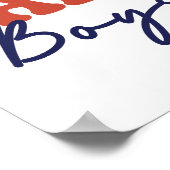 Poster Comme Ça Peut Être Difficile, Les Garçons Le Font  (Coin)