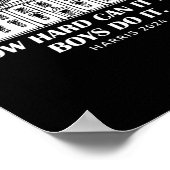 Poster Comme Ça Peut Être Difficile Pour Les Garçons De L (Coin)